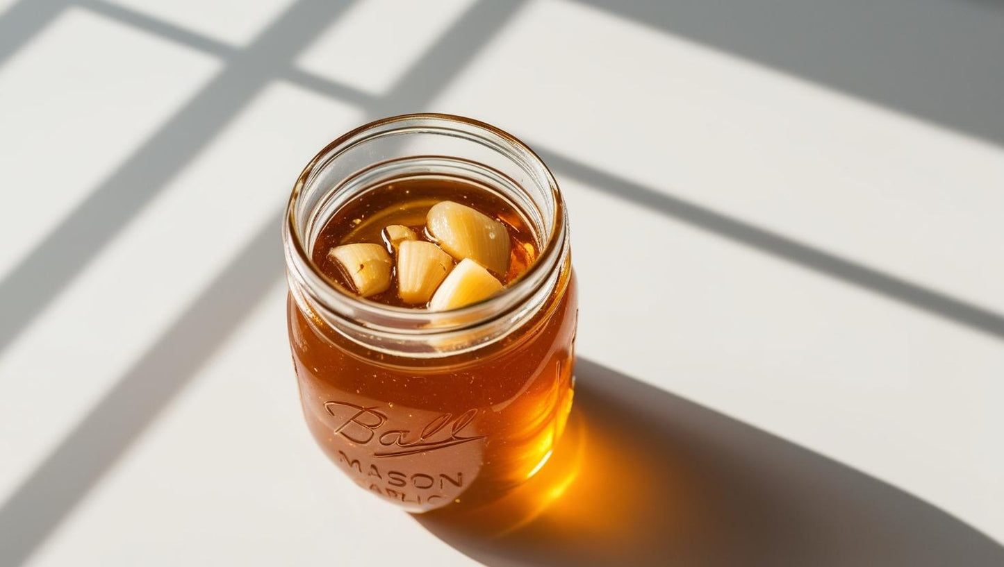 Fermented Garlic Honey