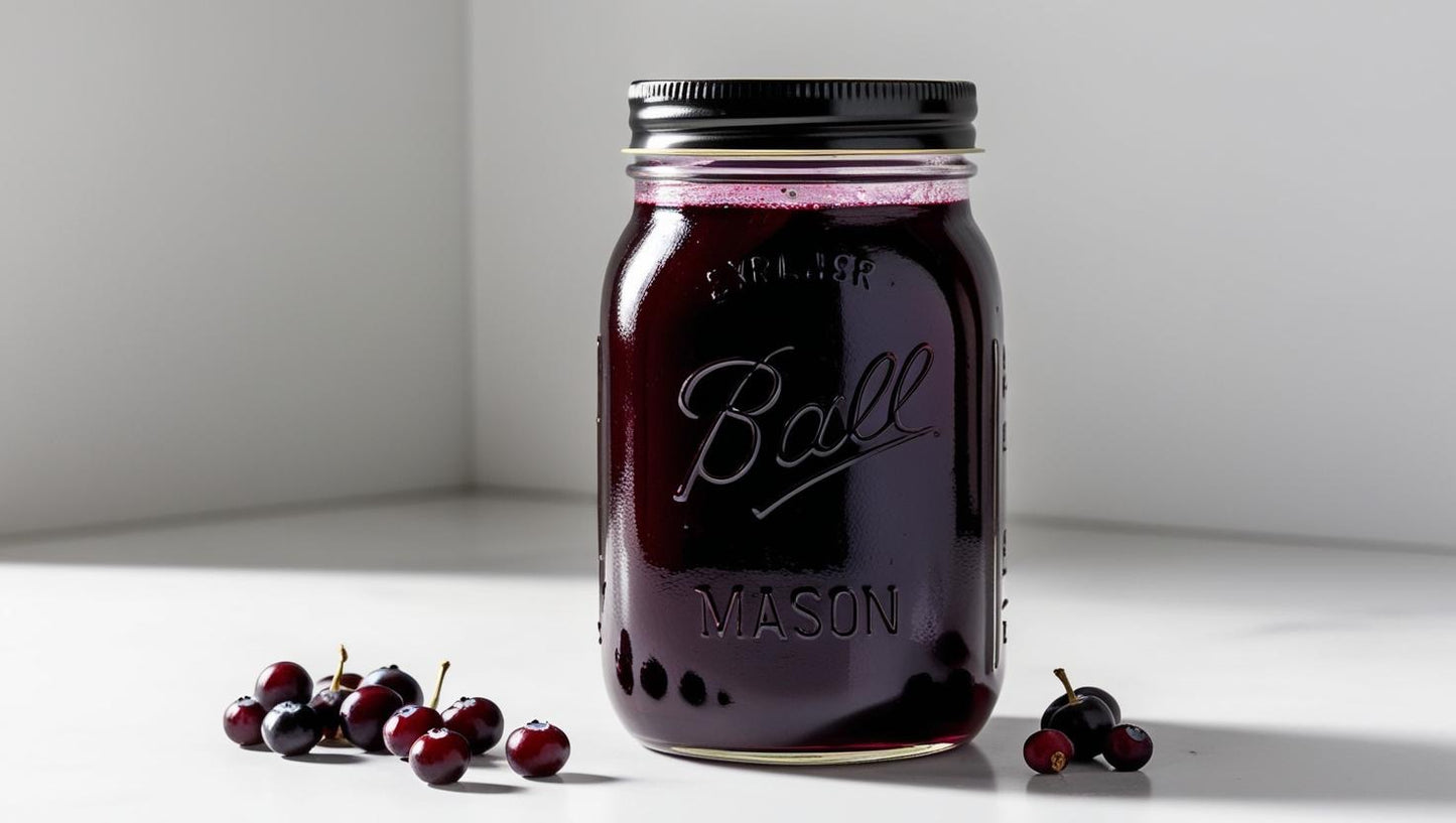 Elderberry Syrup Immune Support Maple Syrup